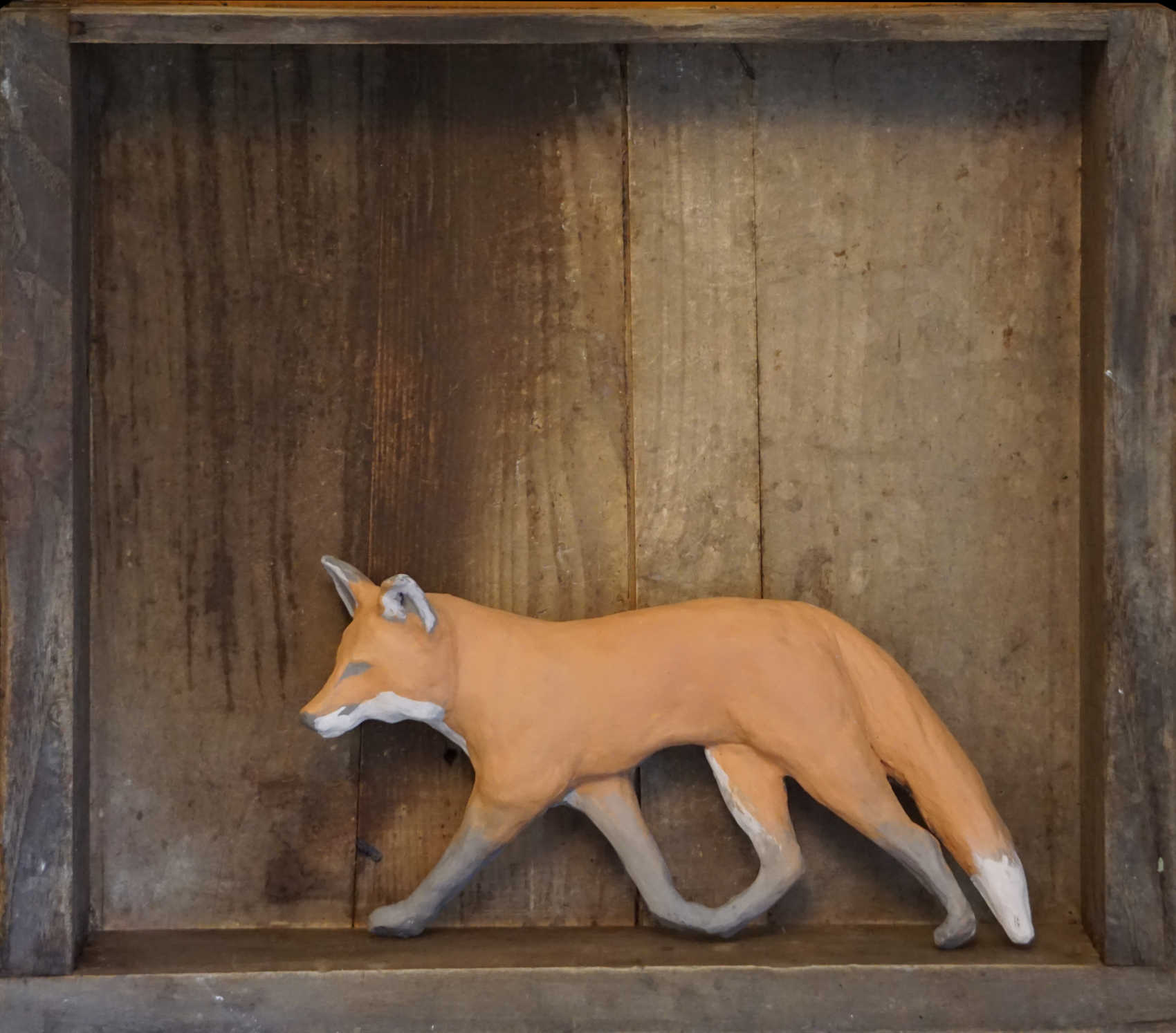 sculpture renard